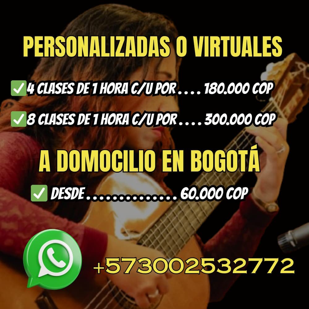clases de guitarra personalizadas